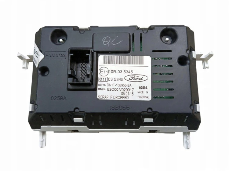RADIO WYŚWIETLACZ PANEL KOMPLET FORD ECOSPORT II (2013-2017) 1.5 TI-VCT 110