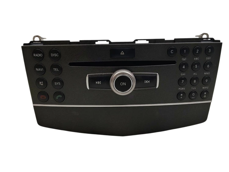 RADIO MERCEDES C W204 (2007-2011) 2.2 CDI 136KM A2049002104 A2049016201 A20
