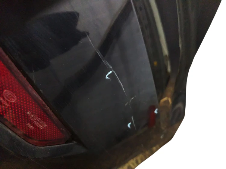 ZDERZAK TYŁ VOLKSWAGEN SHARAN II 7N (2010-2015) 2.0 TDI 140KM