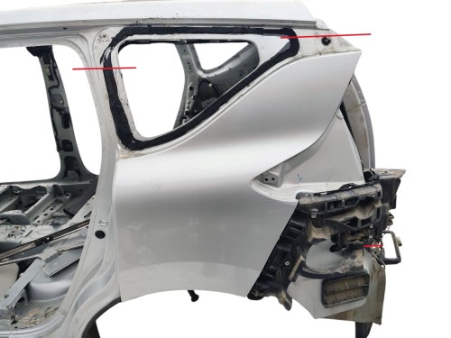 BŁOTNIK LEWY TYŁ RENAULT ESPACE V (2014-2019) 1.6 DCI 130KM