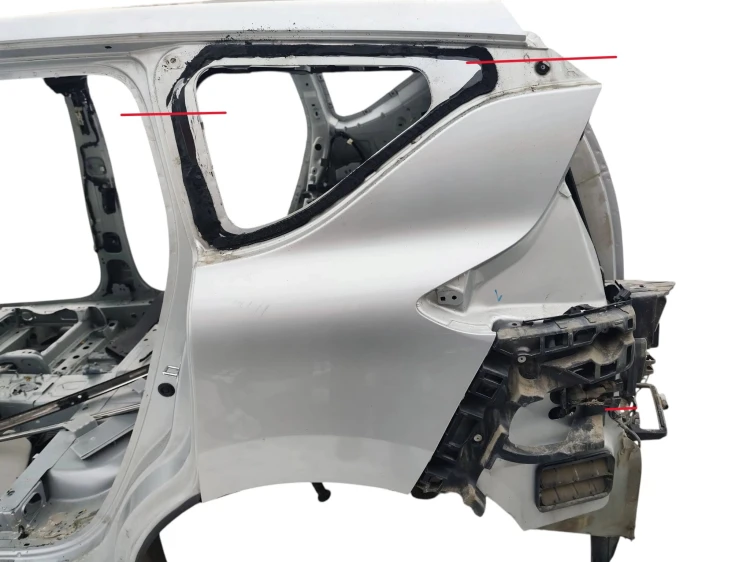 BŁOTNIK LEWY TYŁ RENAULT ESPACE V (2014-2019) 1.6 DCI 130KM
