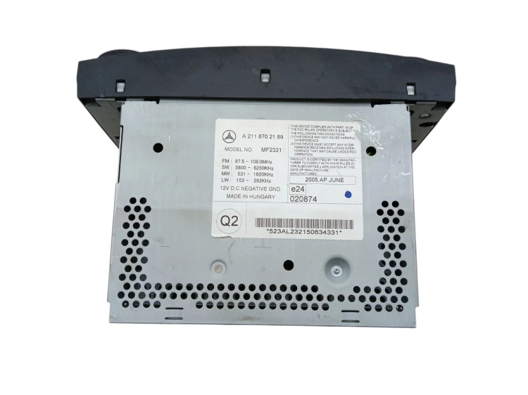 RADIO MERCEDES E W211 (2002-2006) 2.2 CDI 150KM A2118702189