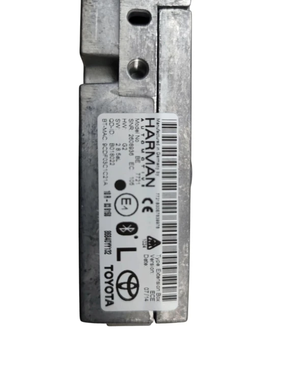 MODUŁ NAWIGACJI GPS TOYOTA RAV4 IV (2013-2016) 2.2 D4D 150KM BE7721