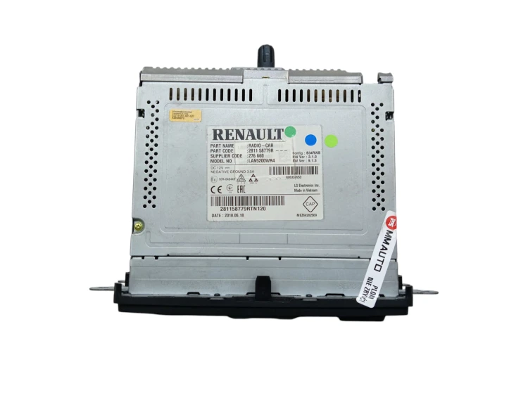 RADIO RENAULT TRAFIC III (2014-2019) 1.6 DCI 120KM 281158779R