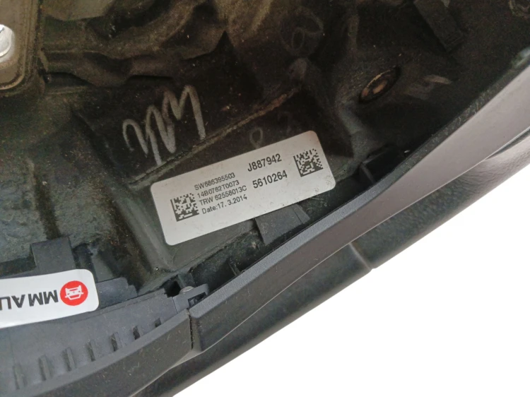 KIEROWNICA BMW F20 (2011-2015) 1.6 D 95KM 62558013C, 62558180E, 62558150E
