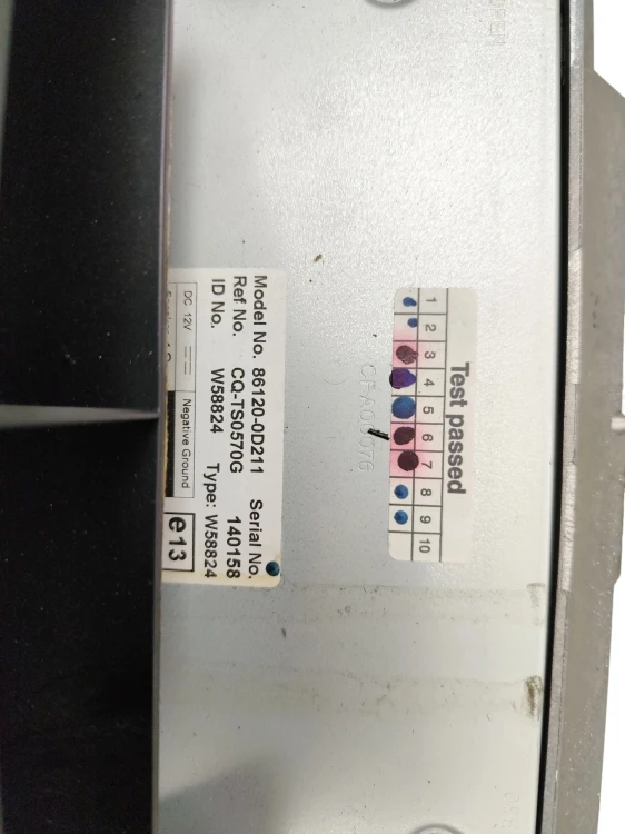 RADIO TOYOTA YARIS II (2005-2009) 1.3 VVT-I 87KM 86120-0D211