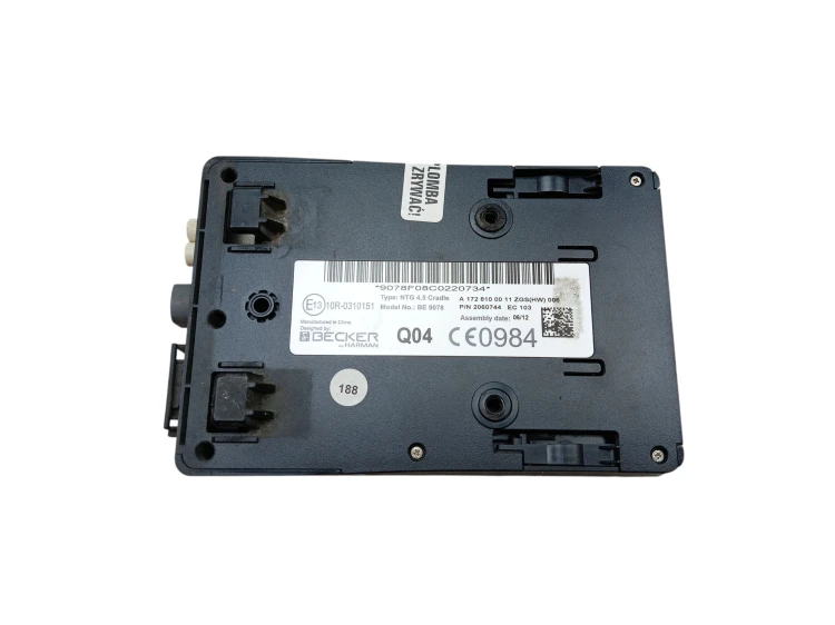 MODUŁ NAWIGACJI GPS MERCEDES C W204 LIFT (2011-2014) 1.6 CGI 156KM A1728100