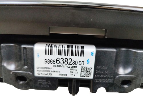 WYŚWIETLACZ JEEP AVENGER (2022-) 54 kWh 156KM 9866638280