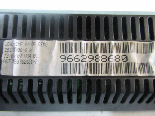 WYŚWIETLACZ FIAT SCUDO II 9662988680