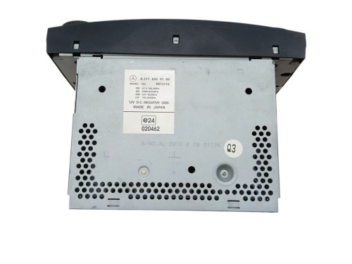 RADIO MERCEDES E W211 (2002-2006) 1.8 KOMPRESSOR 163KM A2118209789