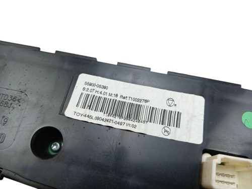 PANEL KLIMATYZACJI TOYOTA AVENSIS T27 (2009-2011) 1.8 VALVEMATIC 147KM 5590