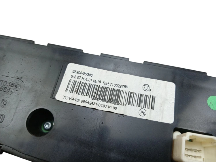 PANEL KLIMATYZACJI TOYOTA AVENSIS T27 (2009-2011) 1.8 VALVEMATIC 147KM 5590
