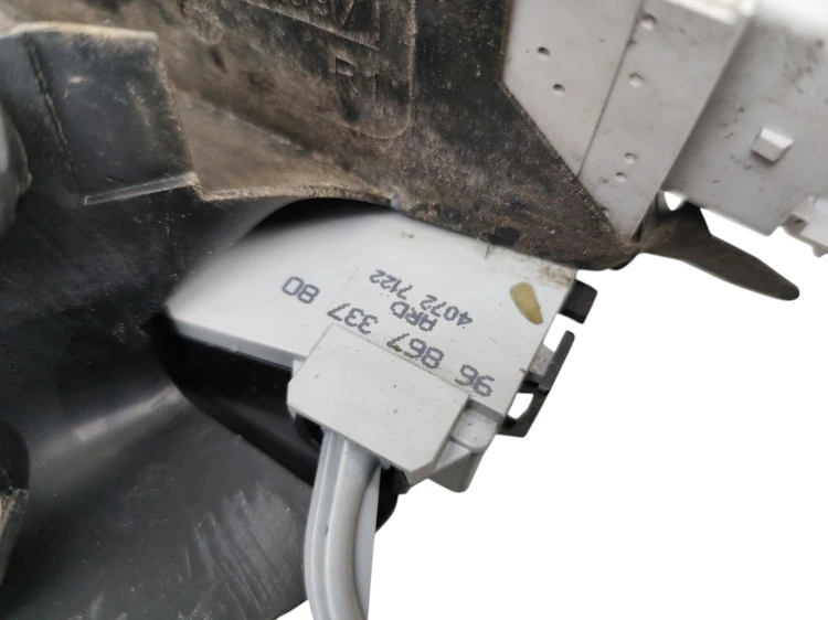 ZAMEK DRZWI PRAWY TYŁ CITROEN C4 I LIFT (2008-2010) 1.6 VTI 120KM 968673378