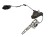 ZAMEK DRZWI PRAWY TYŁ CITROEN C4 I LIFT (2008-2010) 1.6 VTI 120KM 968673378