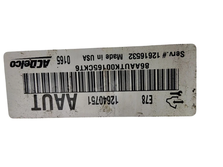 KOMPUTER STEROWNIK SILNIKA OPEL ASTRA J (2009-2012) 1.4 T 140KM 12640751