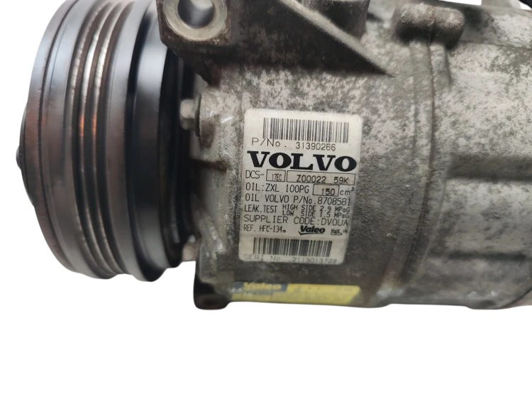 SPRĘŻARKA KLIMATYZACJI VOLVO V70 III LIFT (2011-2013) 2.0 T5 213KM 31390266