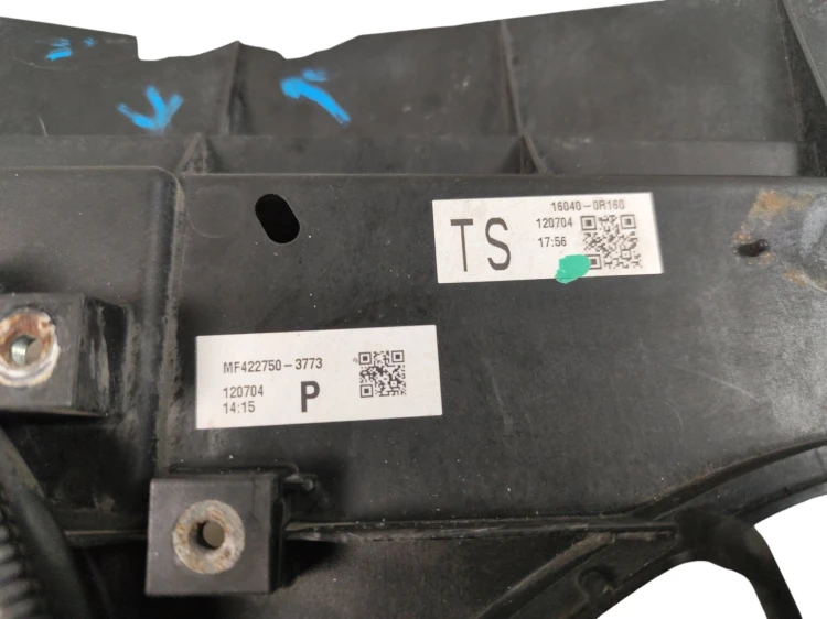 WENTYLATOR CHŁODNICY TOYOTA AVENSIS T27 LIFT (2012-2015) 2.0 D4D 124KM MF42