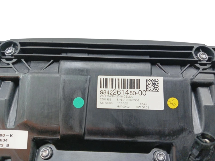 WYŚWIETLACZ HEAD UP CITROEN C4 III (2020-2024) 1.2 THP 130KM 9842261480