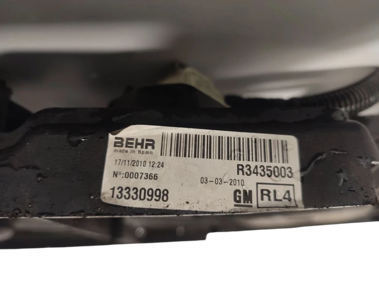 WENTYLATOR CHŁODNICY OPEL MERIVA B (2010-2013) 1.7 CDTI 110KM 13331010