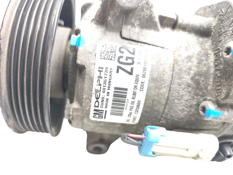 SPRĘŻARKA KLIMATYZACJI OPEL ASTRA J (2009-2012) 1.6 16V 115KM 13250604