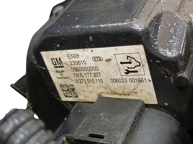 MAGLOWNICA OPEL ASTRA J (2009-2012) 1.6 16V 115KM 7805974562