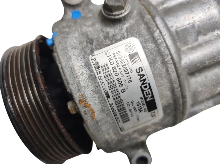 SPRĘŻARKA KLIMATYZACJI VOLKSWAGEN GOLF VI (2008-2014) 1.6 TDI 90KM 1K082080