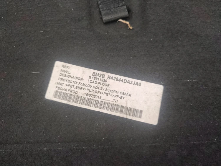 WYKŁADZINA PODŁOGA BAGAŻNIKA FORD S-MAX MK2 (2015-2019) 2.0 TDCI 150KM
