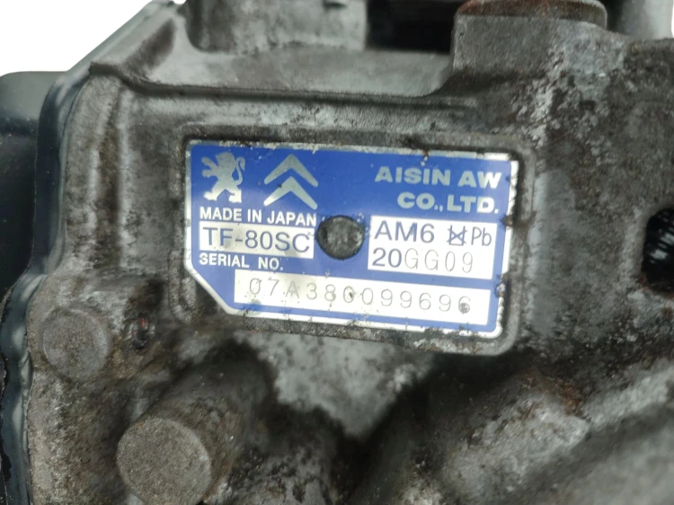 SKRZYNIA BIEGÓW AUTOMAT PEUGEOT 407 (2004-2008) 2.7 HDI V6 204KM TF-80SC