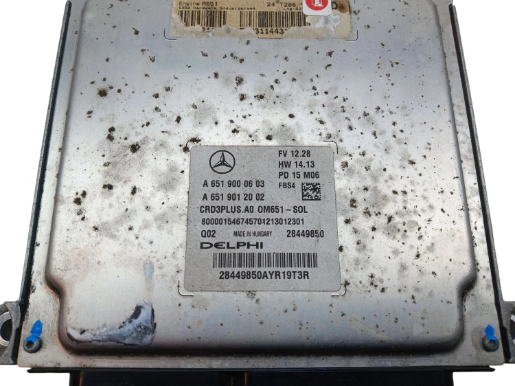 KOMPUTER STEROWNIK SILNIKA MERCEDES C W205 (2014-2018) 2.2 CDI 170KM A65190