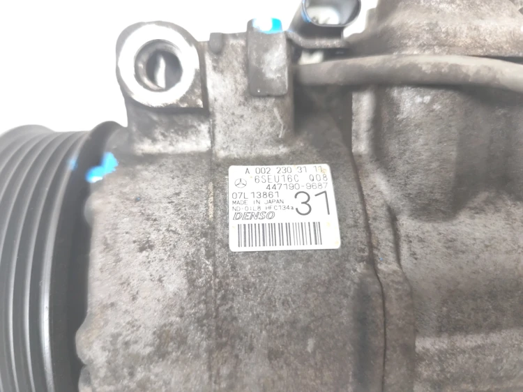 SPRĘŻARKA KLIMATYZACJI MERCEDES E W207 (2009-2013) 3.5 CGI 292KM A002230311