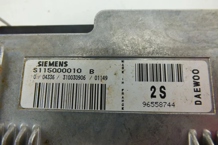 KOMPUTER STEROWNIK SILNIKA DAEWOO MATIZ 96558744
