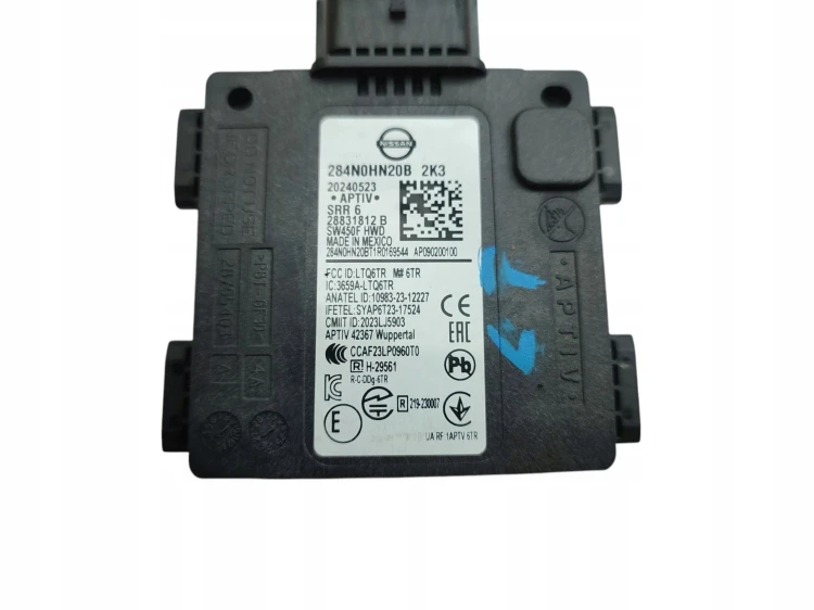 RADAR LEWY TYŁ NISSAN QASHQAI J12 LIFT (2024-) 1.3 DIG-T 140KM 284N0HN20B 2