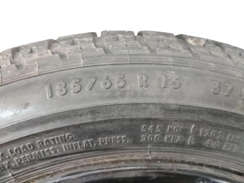 KOŁO ZAPASOWE MERCEDES CLK W209 (2003-2005) 1.8 Kompressor 163KM 1244000602
