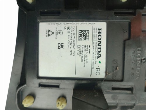 RADAR PRAWY TYŁ HONDA HR-V III (2021-2024) 1.5 i-MMD 131KM NB24G175V3