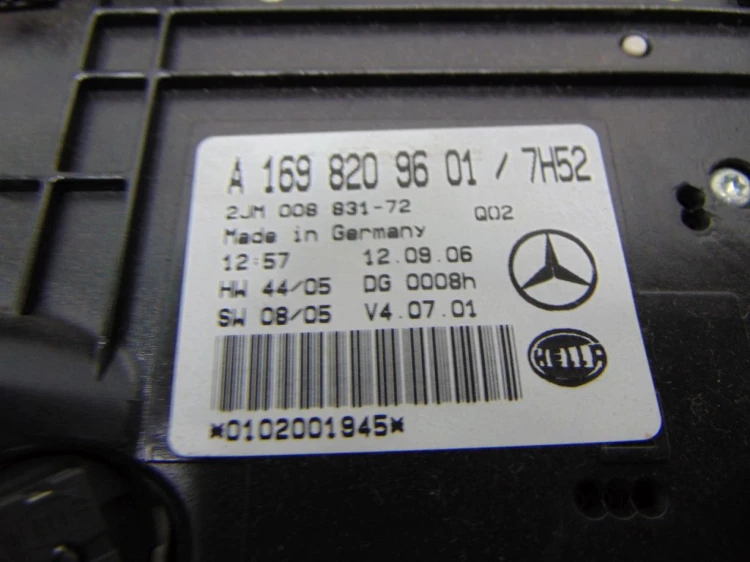 LAMPKA PODSUFITKI MERCEDES B W245 (2005-2008) B170 1.7 116KM
