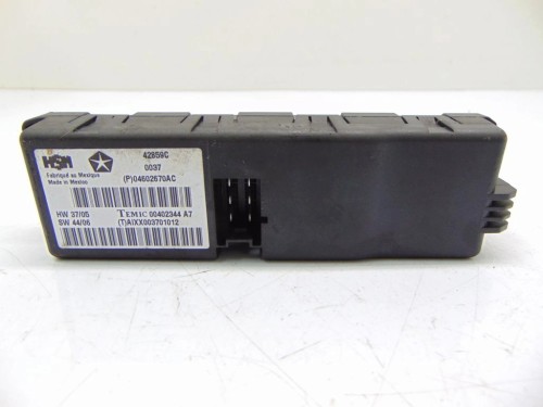 MODUŁ FOTELA CHRYSLER 300C (2004 - 2010) 3.0 CRD 218 KM 04602670AC