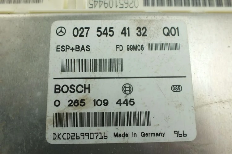 MODUŁ ESP MERCEDES A- W168 1.7 cdi 0275454132
