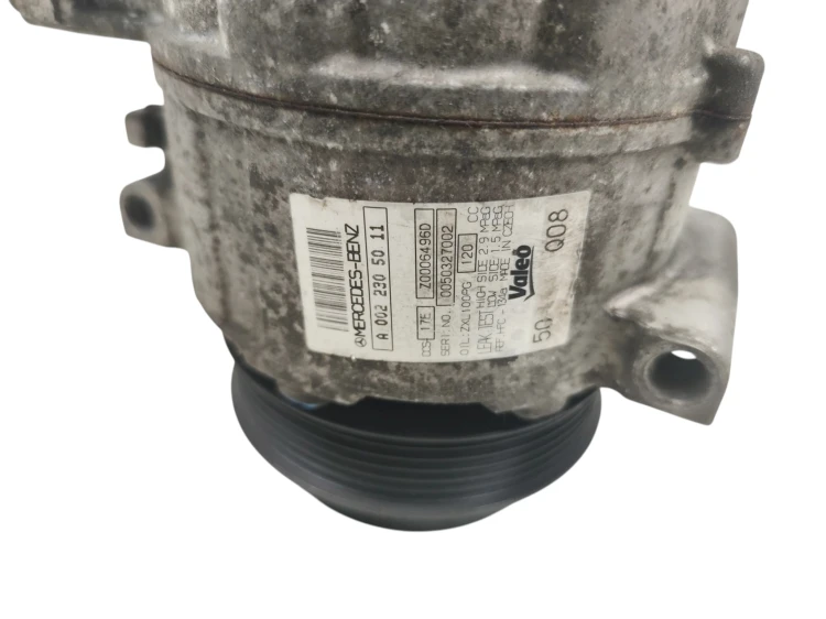 SPRĘŻARKA KLIMATYZACJI MERCEDES C W204 (2007-2011) 2.2 CDI 136KM A002230501