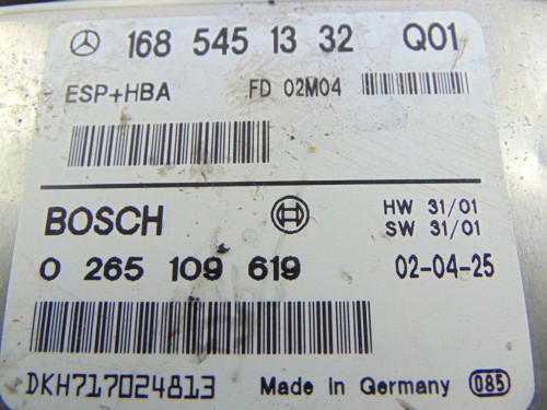 MODUŁ ESP MERCEDES A- W168 1.7 cdi 1685451332