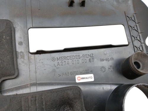 OSŁONA POKRYWA SILNIKA MERCEDES C W204 LIFT (2011-2014) 1.6 CGI 156KM A2740