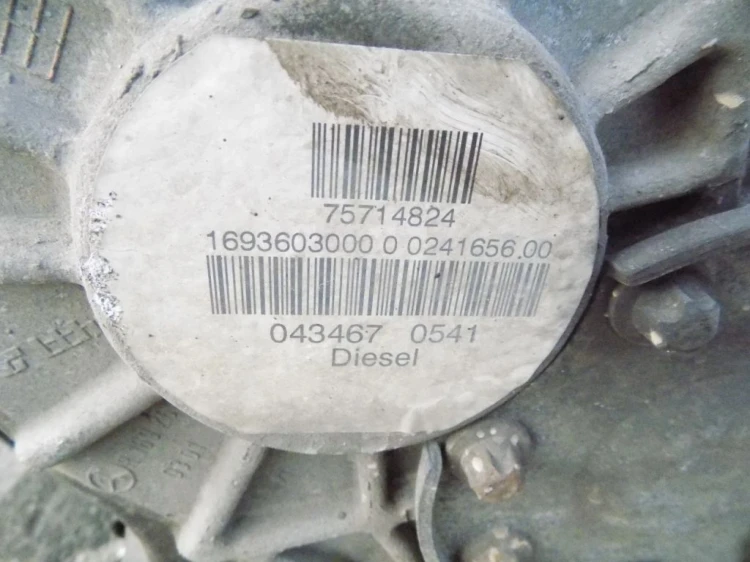 SKRZYNIA BIEGÓW MERCEDES A W169 (2004-2012) 2.0 CDI 0434670541