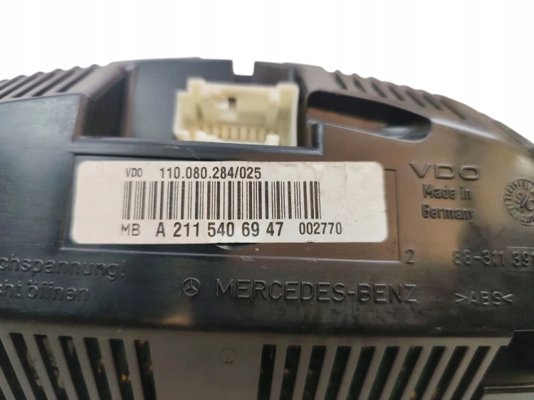 LICZNIK MERCEDES E W211 (2002-2006) 1.8 16V KOMPRESSOR 163KM A2115409647 EU