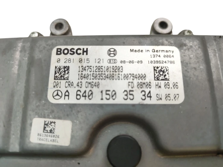 KOMPUTER STEROWNIK SILNIKA MERCEDES A W169 LIFT (2008-2012) 2.0 CDI 82KM 02
