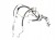 PRZEWODY KLIMATYZACJI MERCEDES EQA H243 LIFT (2024-) 250+ 190KM A2438307800