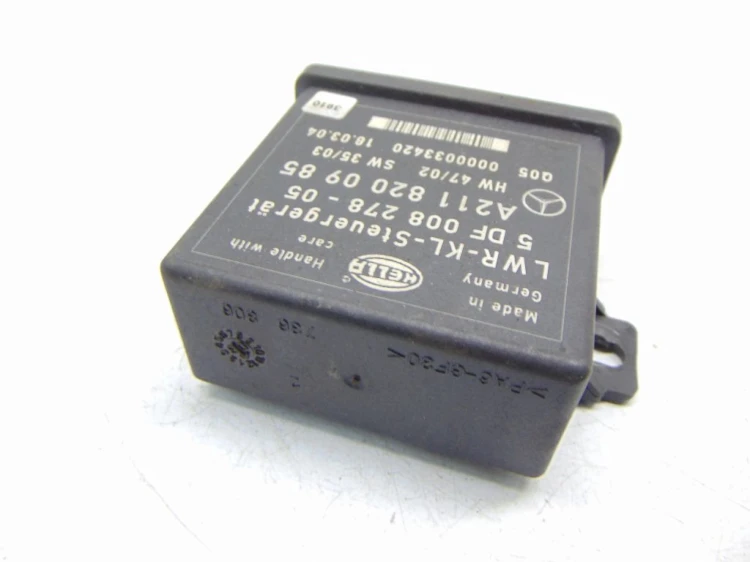 MODUŁ STEROWNIK ŚWIATEŁ MERCEDES E W211 (2002-2009) 3.2 R6 CDI 2118200985