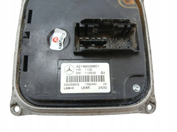PRZETWORNICA MODUŁ LED MERCEDES CLS X218 (2012-2014) 3.0 CDI 265KM 21890098