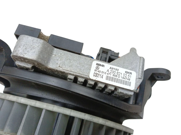 WENTYLATOR DMUCHAWA NAWIEWU MERCEDES E W211 (2002-2006) 1.8 KOMPRESSOR 163K