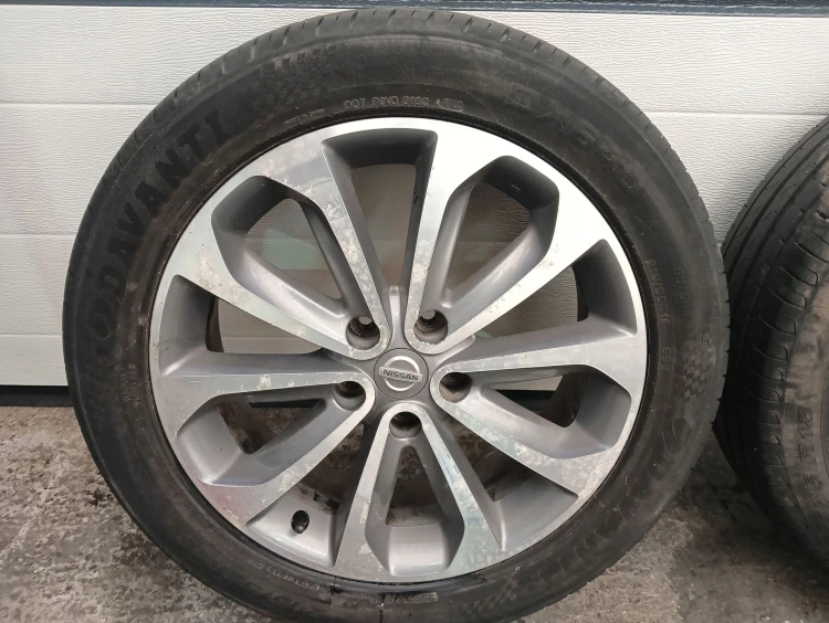 FELGI Z OPONAMI NISSAN QASHQAI J10 (2007-2009) 1.5 DCI 106KM MB73 JD18A