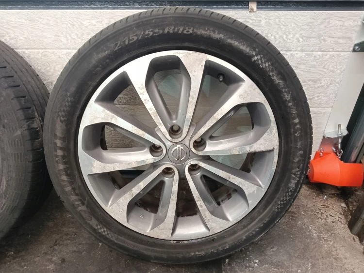 FELGI Z OPONAMI NISSAN QASHQAI J10 (2007-2009) 1.5 DCI 106KM MB73 JD18A