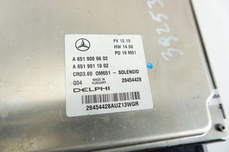 KOMPUTER STEROWNIK SILNIKA MERCEDES A W176 (2012-2015) 2.2 CDI 136KM A65190